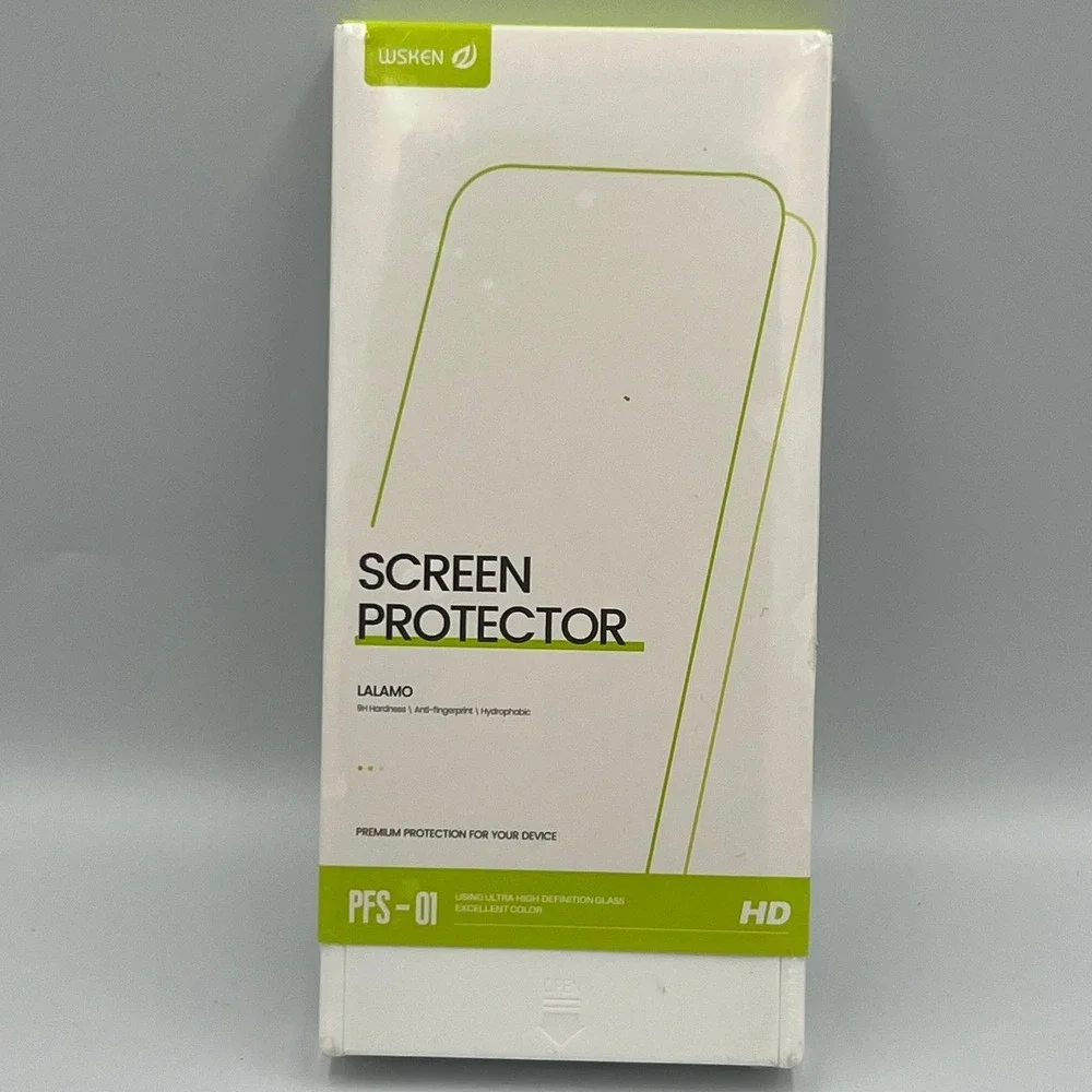 WSKEN Screen Protector iPhone 12 Pro Max 6.7 Clear Brand New 2-Pack 9H Glass